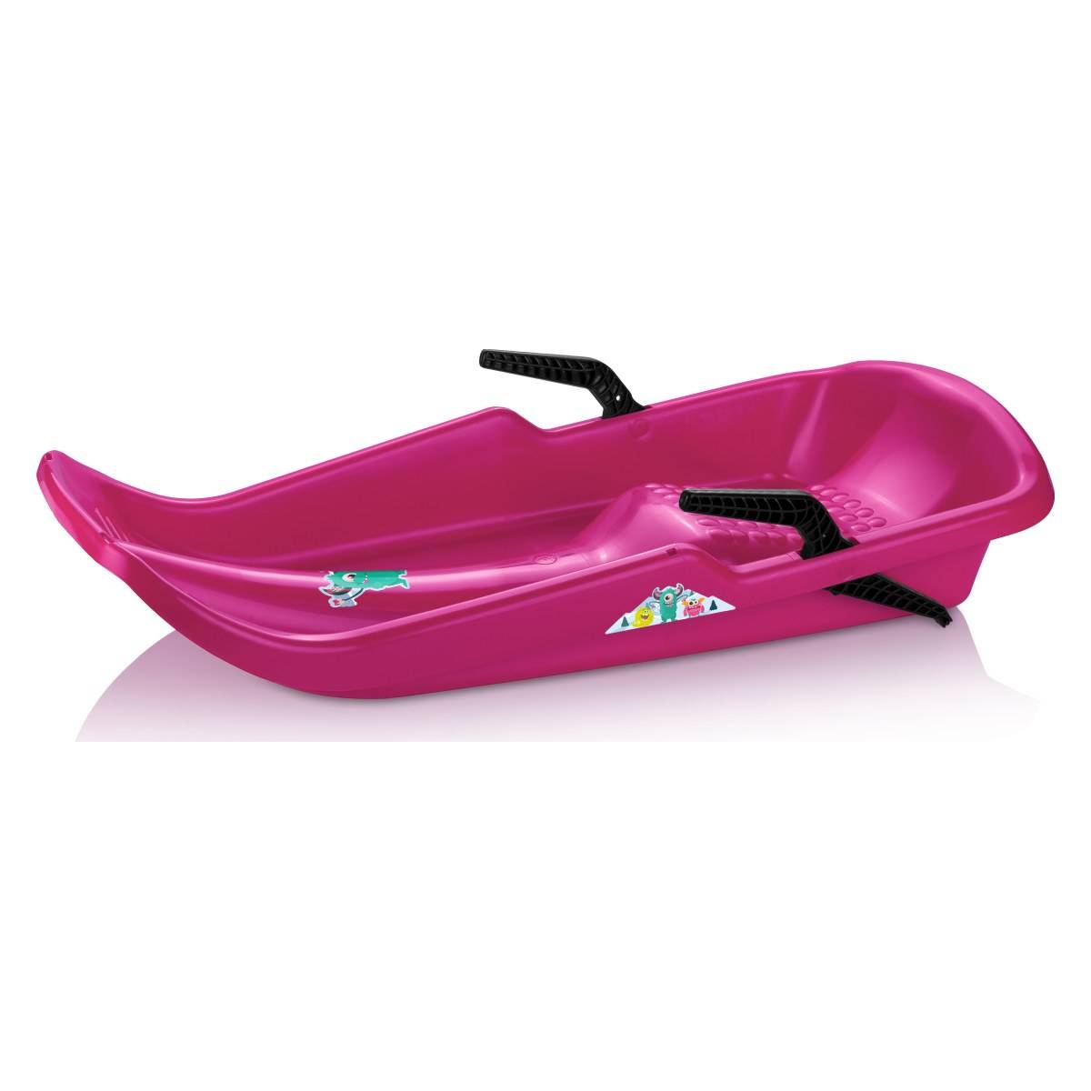 Plastkon Twister bob z zavorami - pink