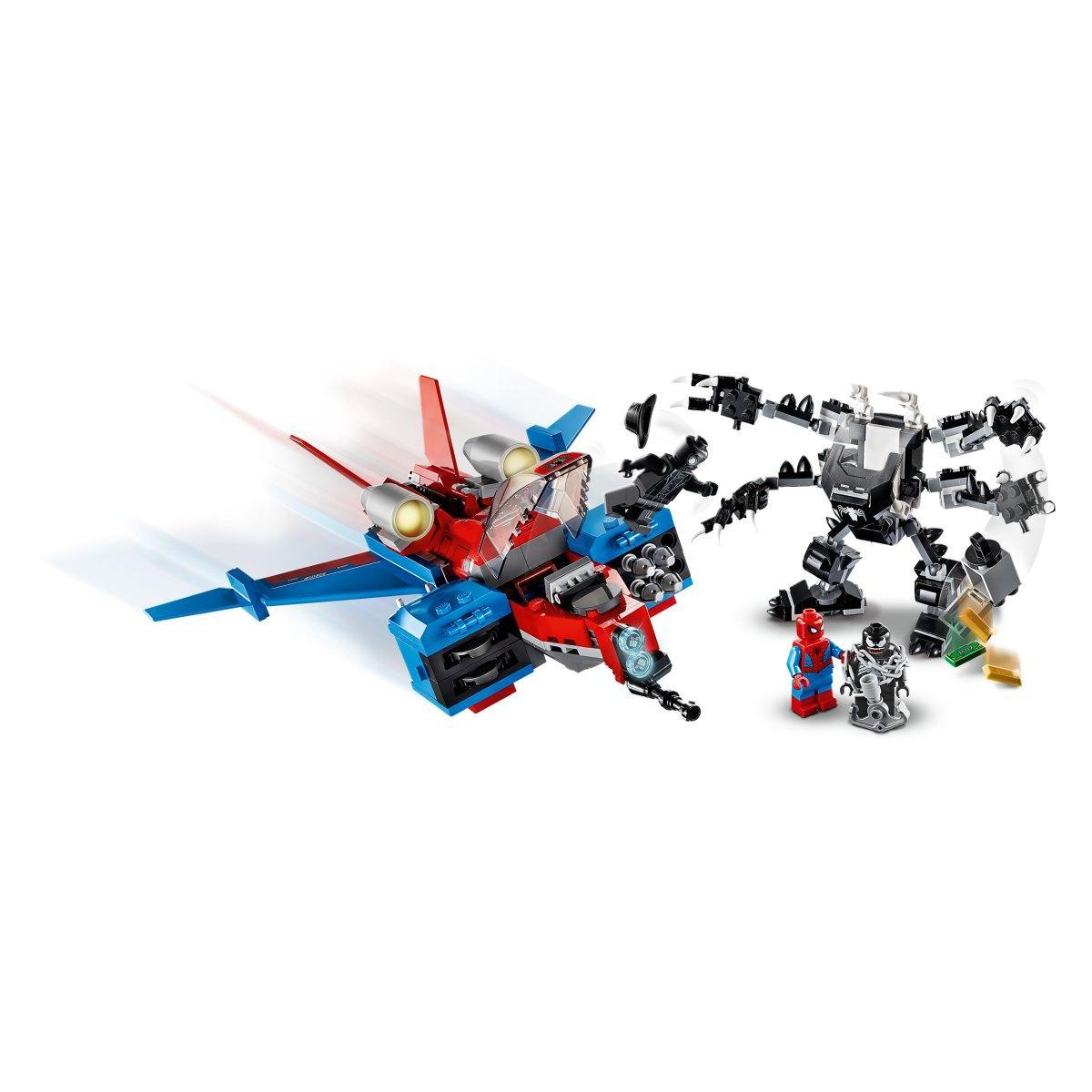 Spiderman hot sale lego plane