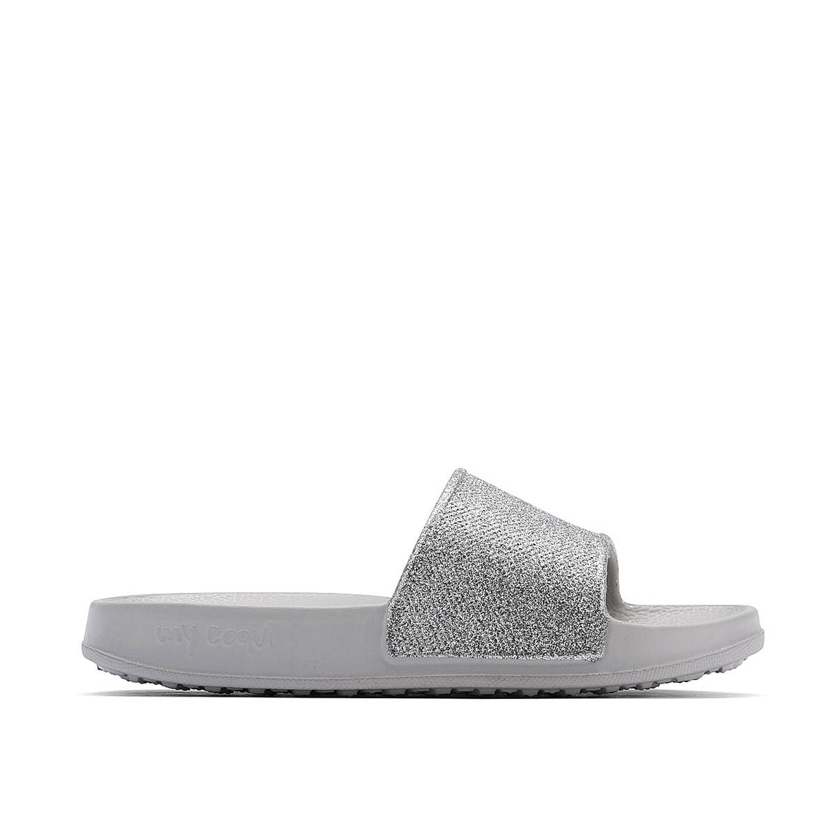 Coqui natikač zunanji 7083-301-4600 TORA D khaki grey/silver glitter 32