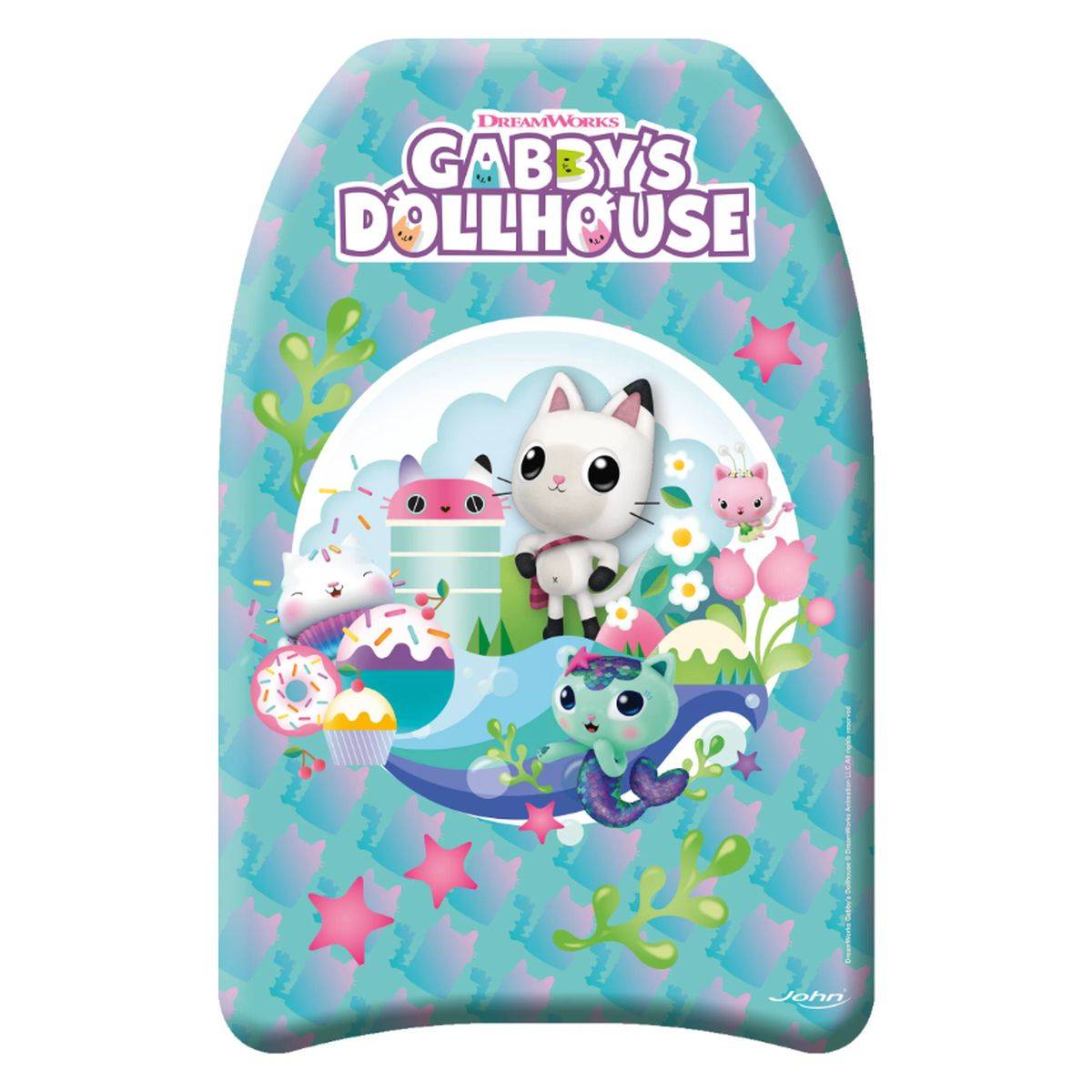 JOHN daska za plivanje Gabby's Dollhouse 43,5 x 28,5 x 4 cm, sort