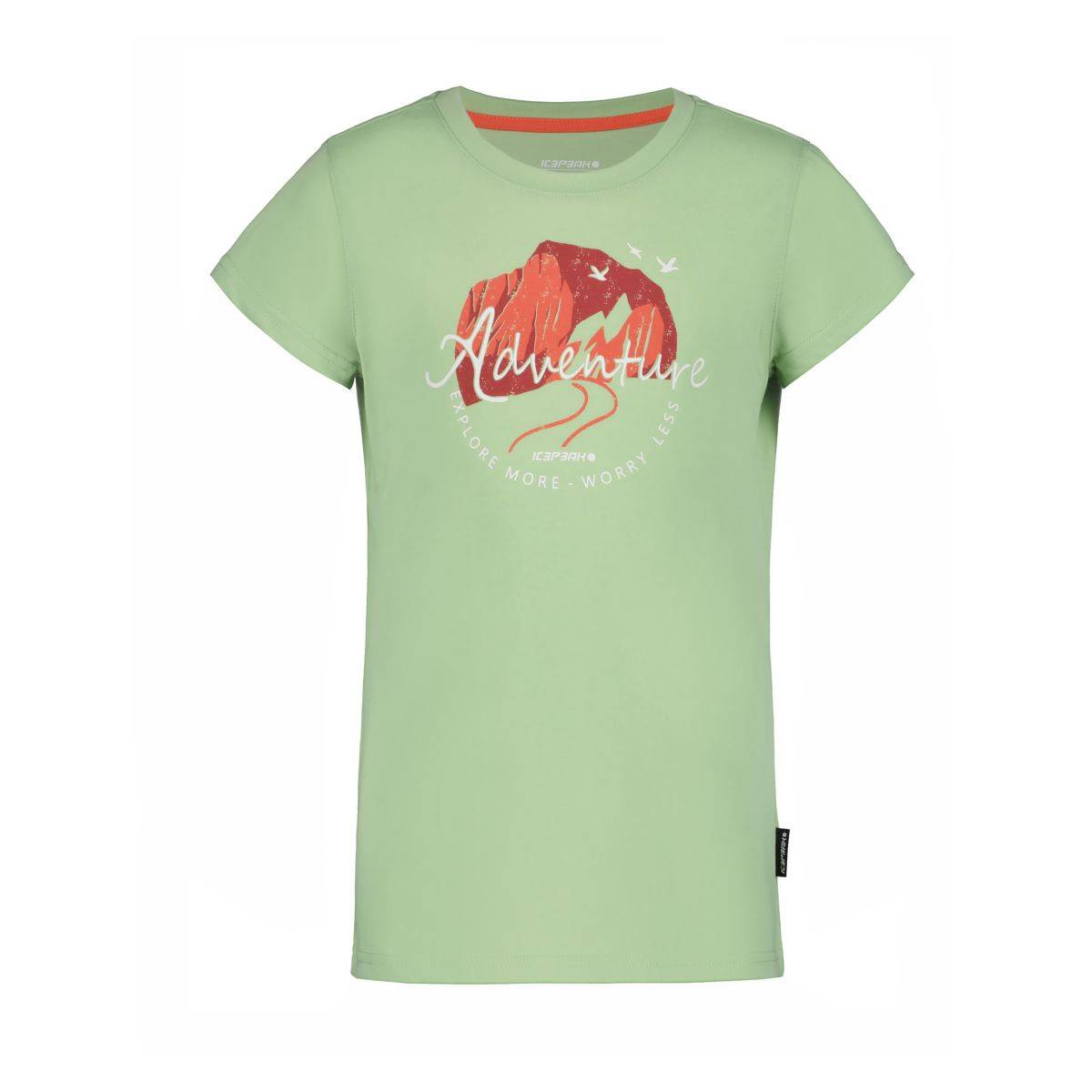 ICEPEAK majica KR KEARNY JR Ž Zelena 140