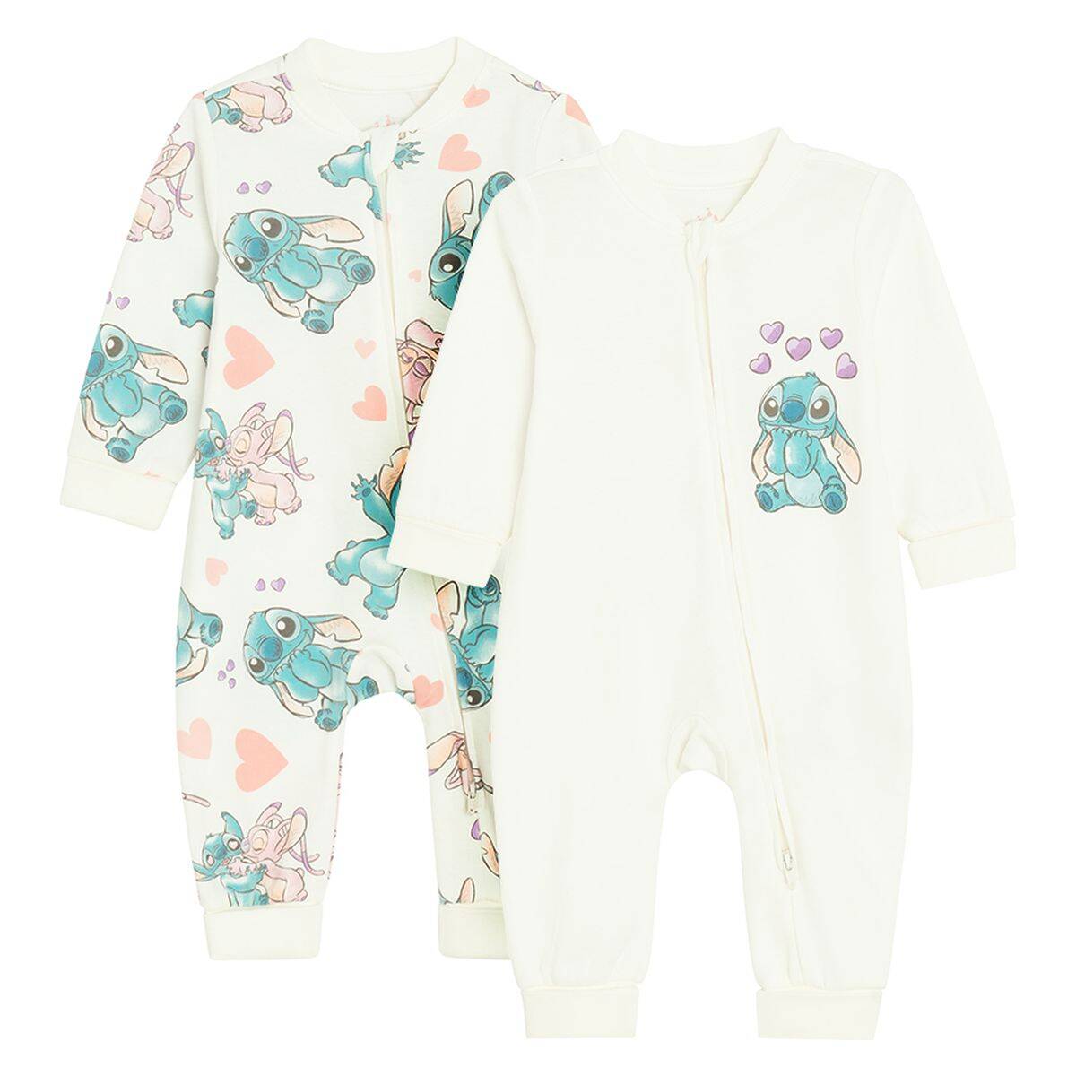 Cool Club pižama pajac 2 kosa DR DH LCG3101417-00 DISNEY D Bela 80/86