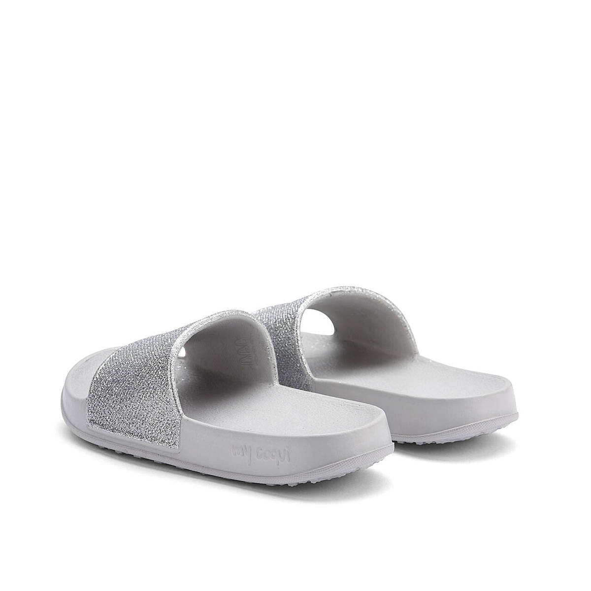 Coqui natikač zunanji 7083-301-4600 TORA D khaki grey/silver glitter 32