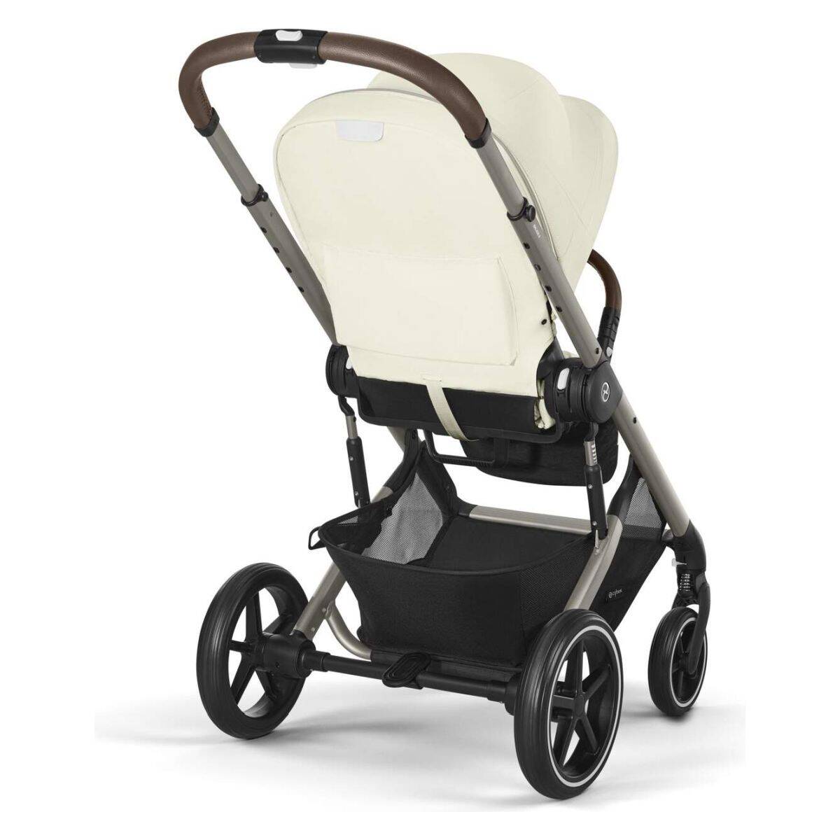 Cybex Ogrodje s sedežno enoto Balios S Lux seashell beige, light beige