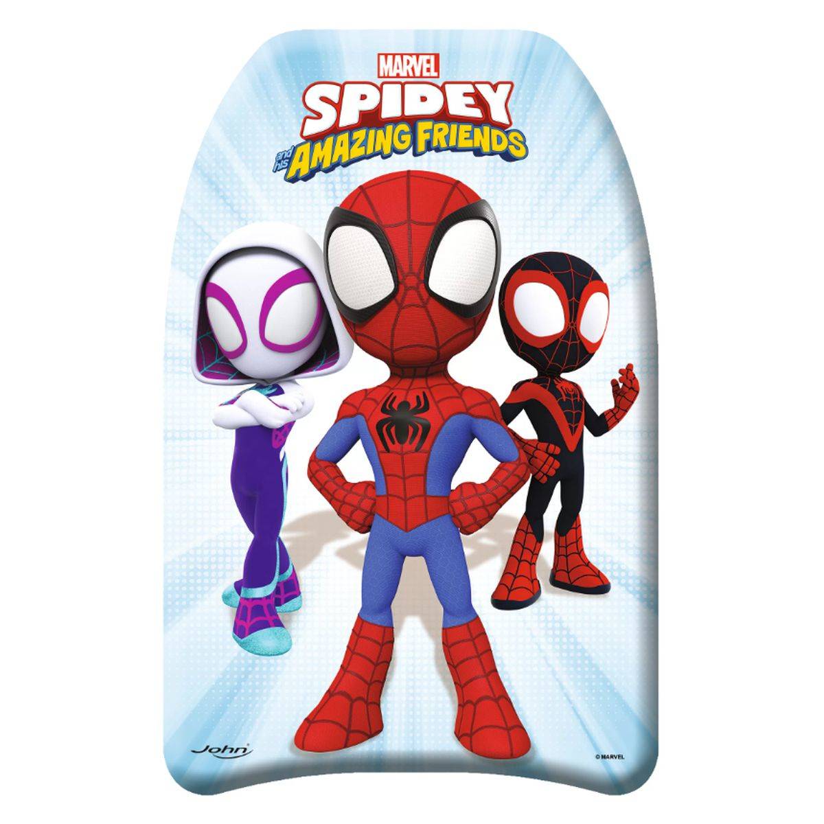 JOHN daska za plivanje Spidey 43,5 x 28,5 x 4 cm, sort