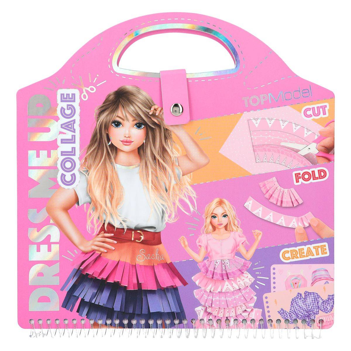 Top Model Dress Me Up Collage Book