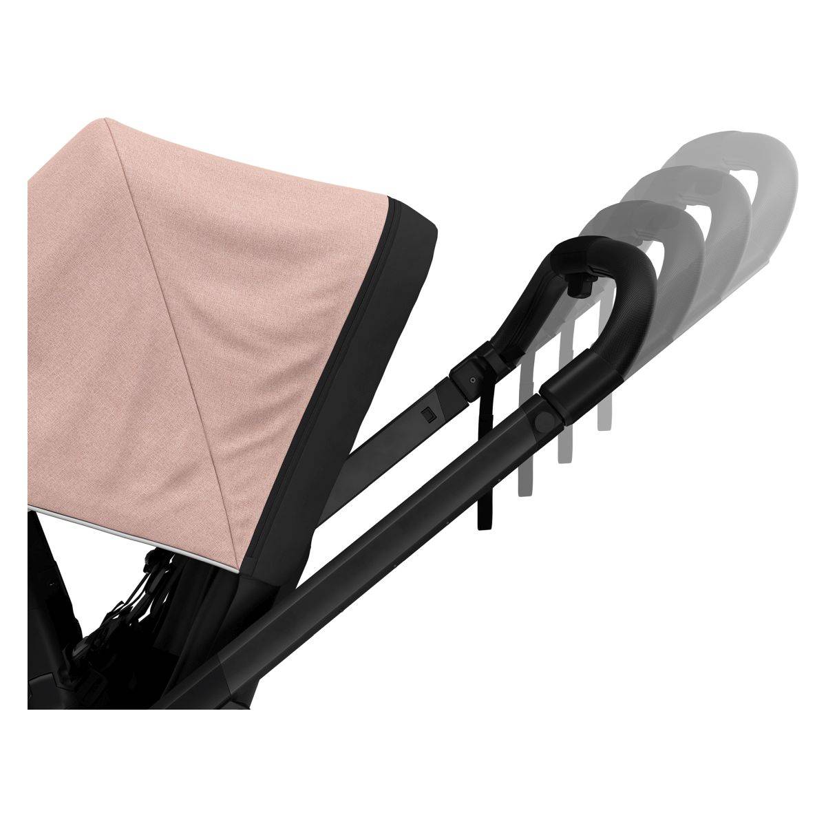 Thule športni voziček Shine misty rose/black