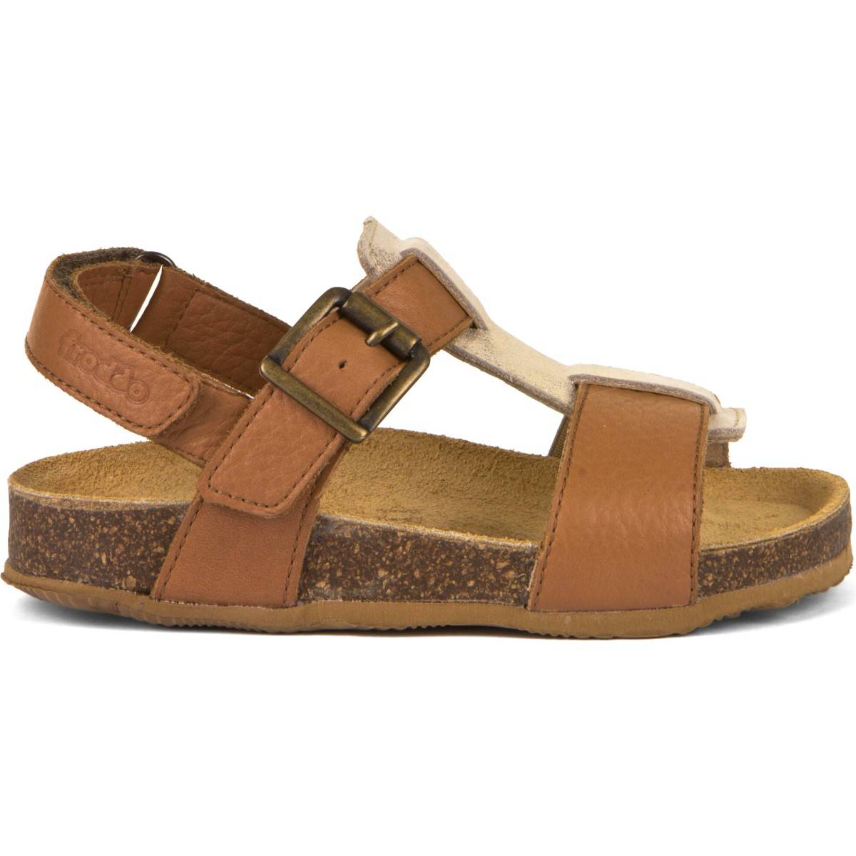 Froddo sandal G3150221 NATURA T-BAR D cognac 27