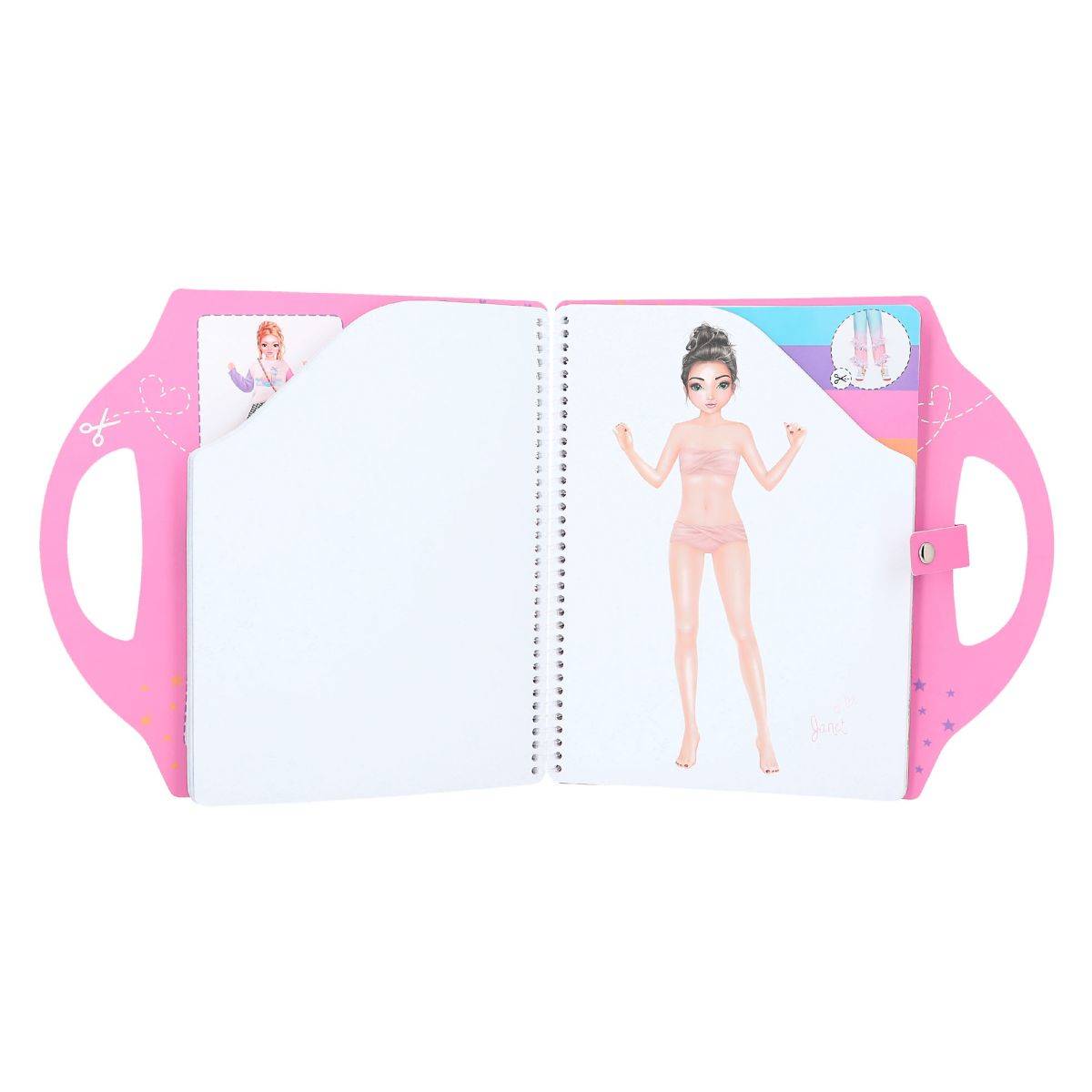 Top Model Dress Me Up Collage Book
