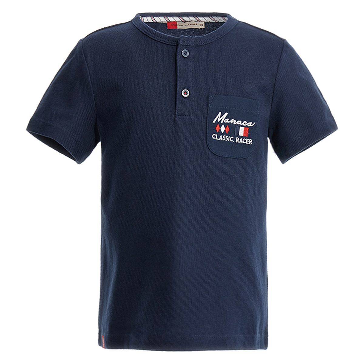 Original Marines majica KR DEP2110B F Modra 116