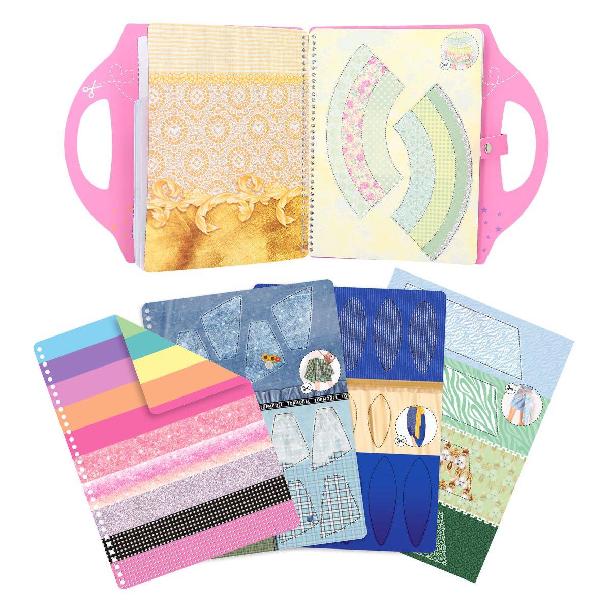 Top Model Dress Me Up Collage Book