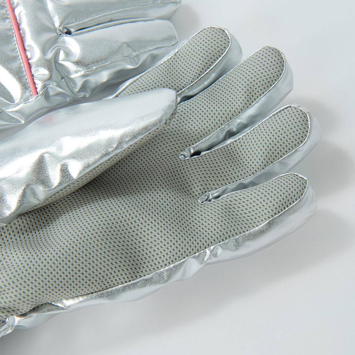 Cool Club ski rokavice 5 prstov CAG2732954 D Srebrna 140