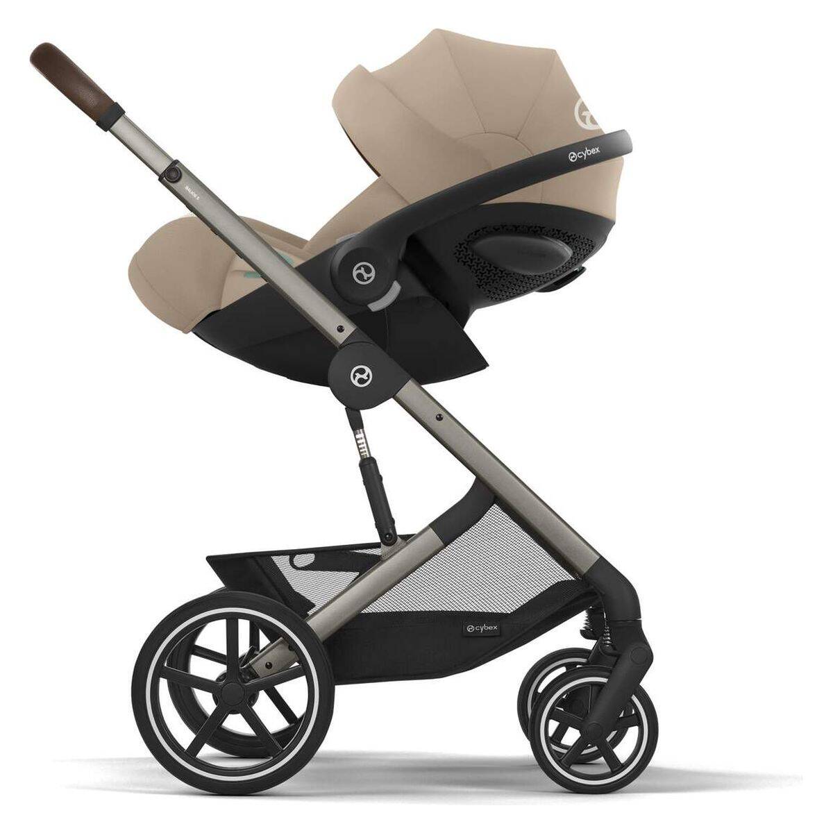 Cybex Ogrodje s sedežno enoto Balios S Lux almond beige