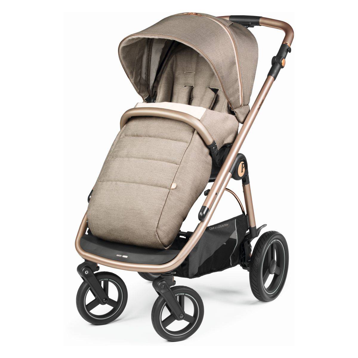 Peg Perego Voziček 2v1 Veloce TC Belvedere mon amour