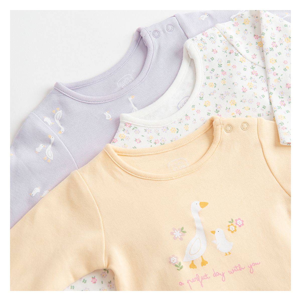 COOL CLUB bodi 3 kom DR CCG2801982-00 Ž Šareno 98