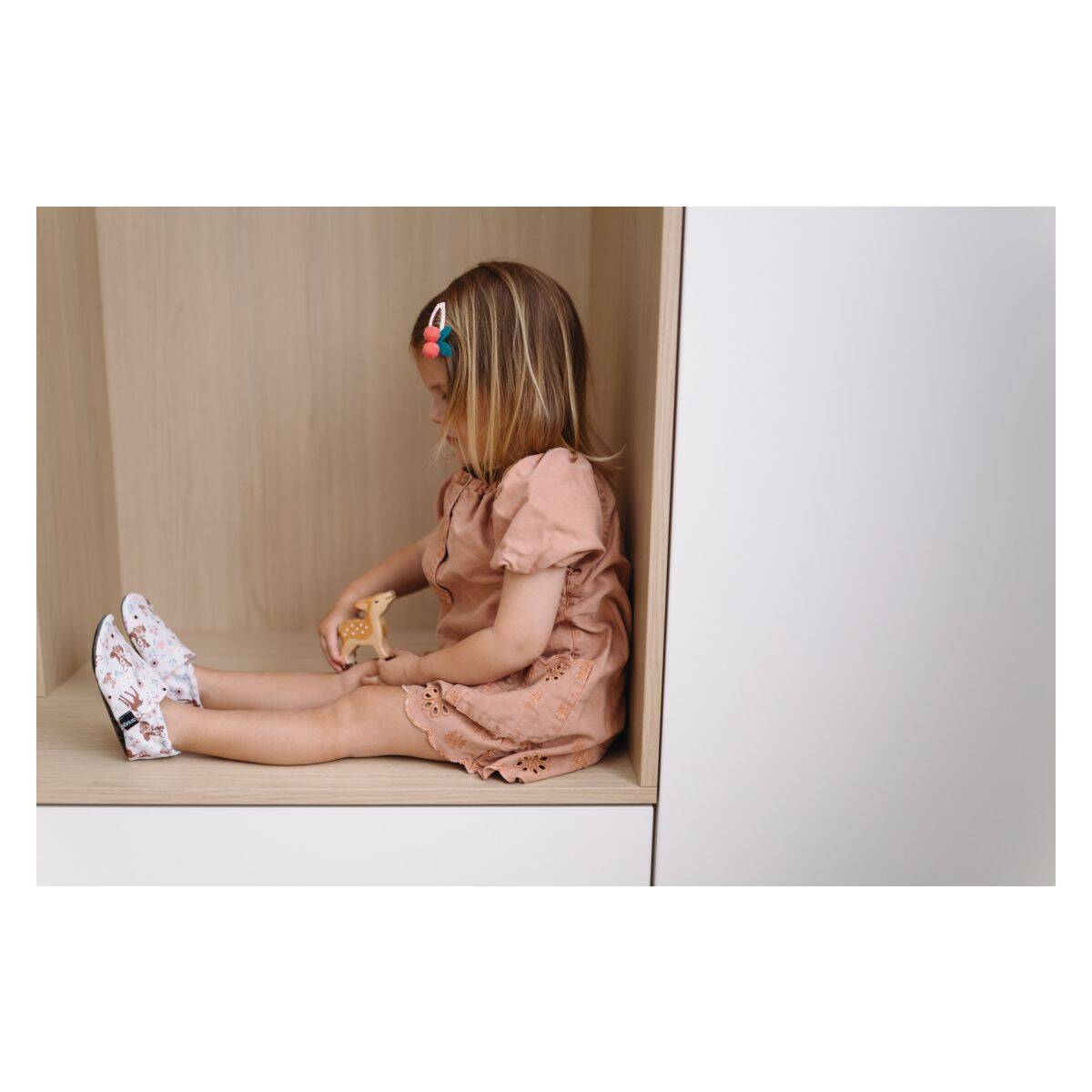 Snugi copat CG2536 Bambi barefoot D white 21
