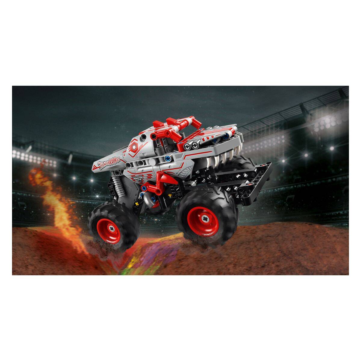 LEGO® TECHNIC™ 42200 Monster Jam™ ThunderROARus™ na povlačenje