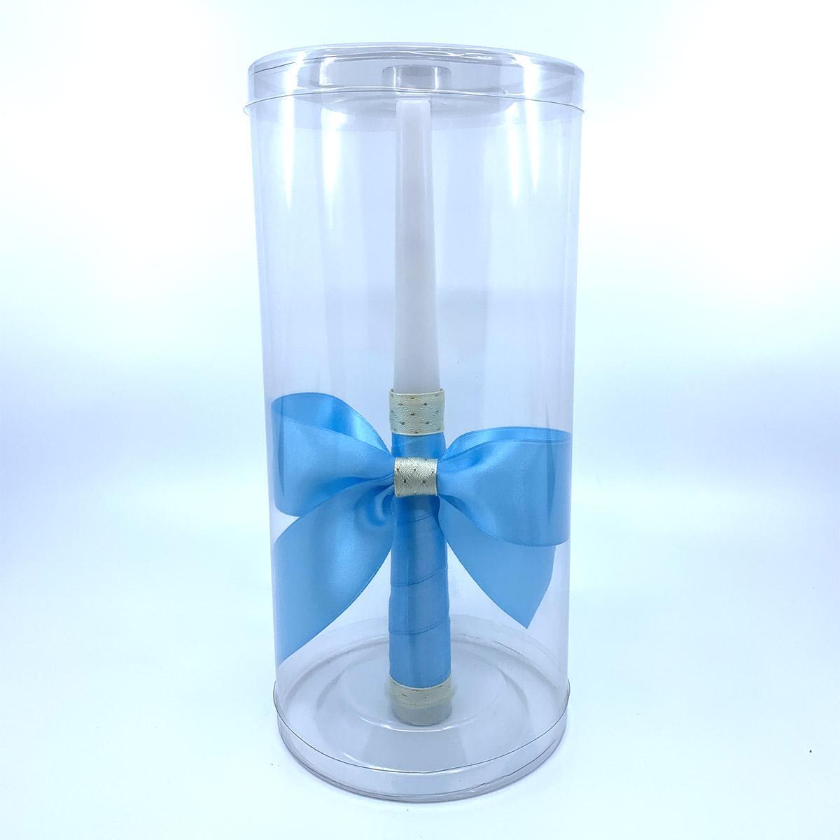 JOKO SENSE Svijeća za krštenje Fjoka - saten, sorto