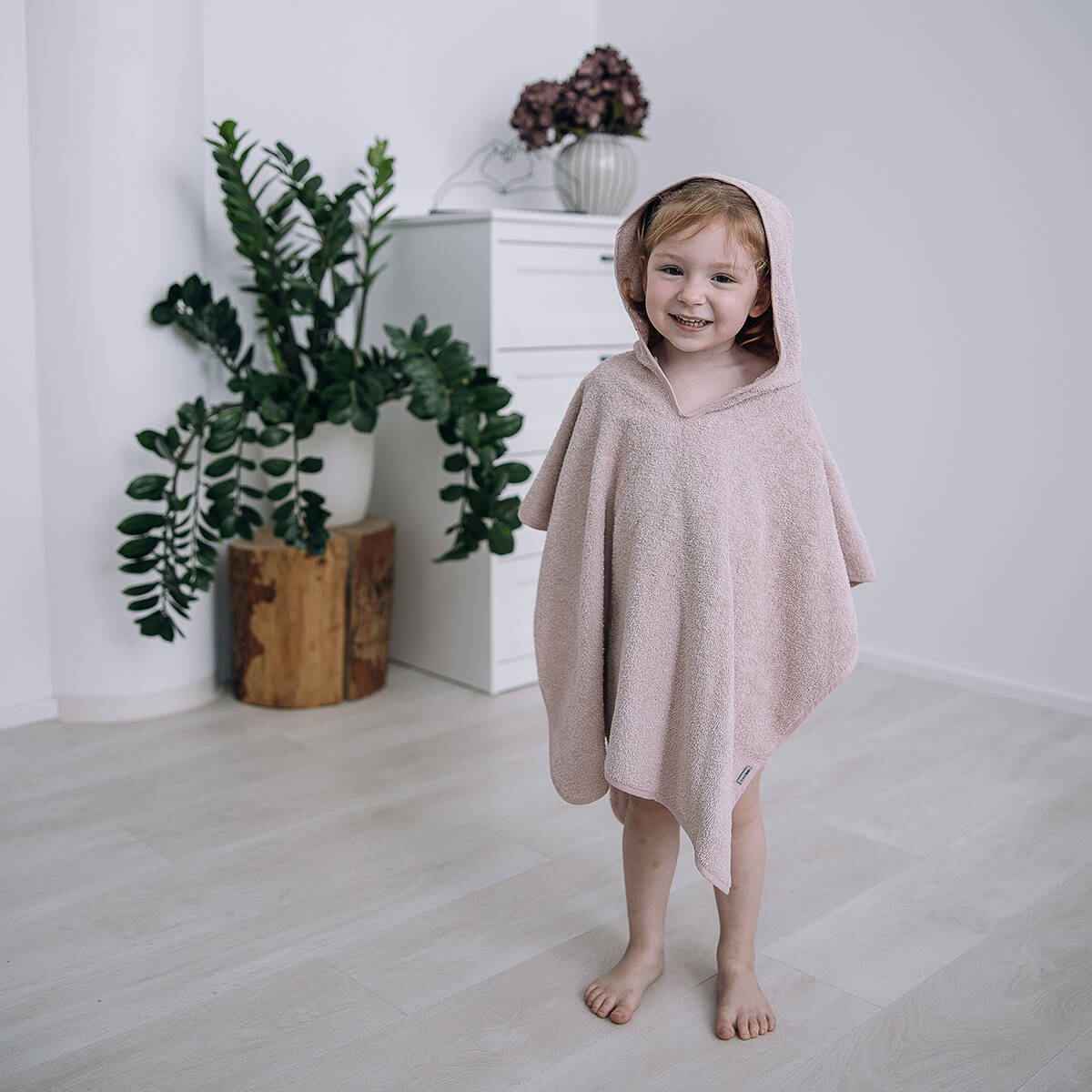 BUBABA BY FREEON pončo 1-4 godine Roza