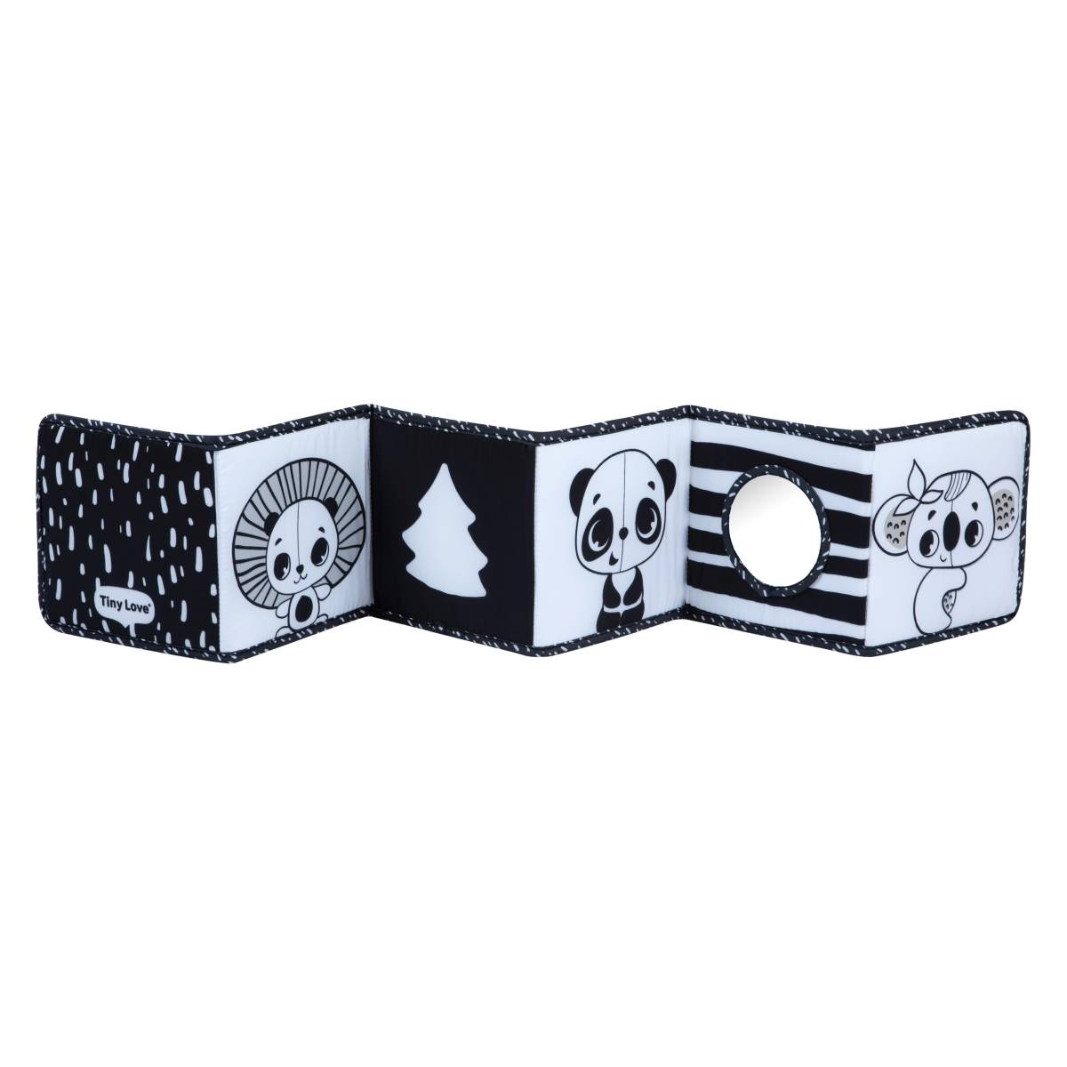 TINY LOVE Obostrana knjiga,Black&White Decor