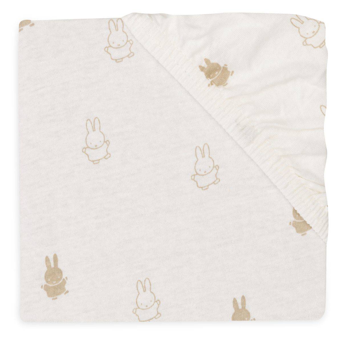 Jollein prevleka za previjalno blazino 50x70cm jersy happy miffy nougat