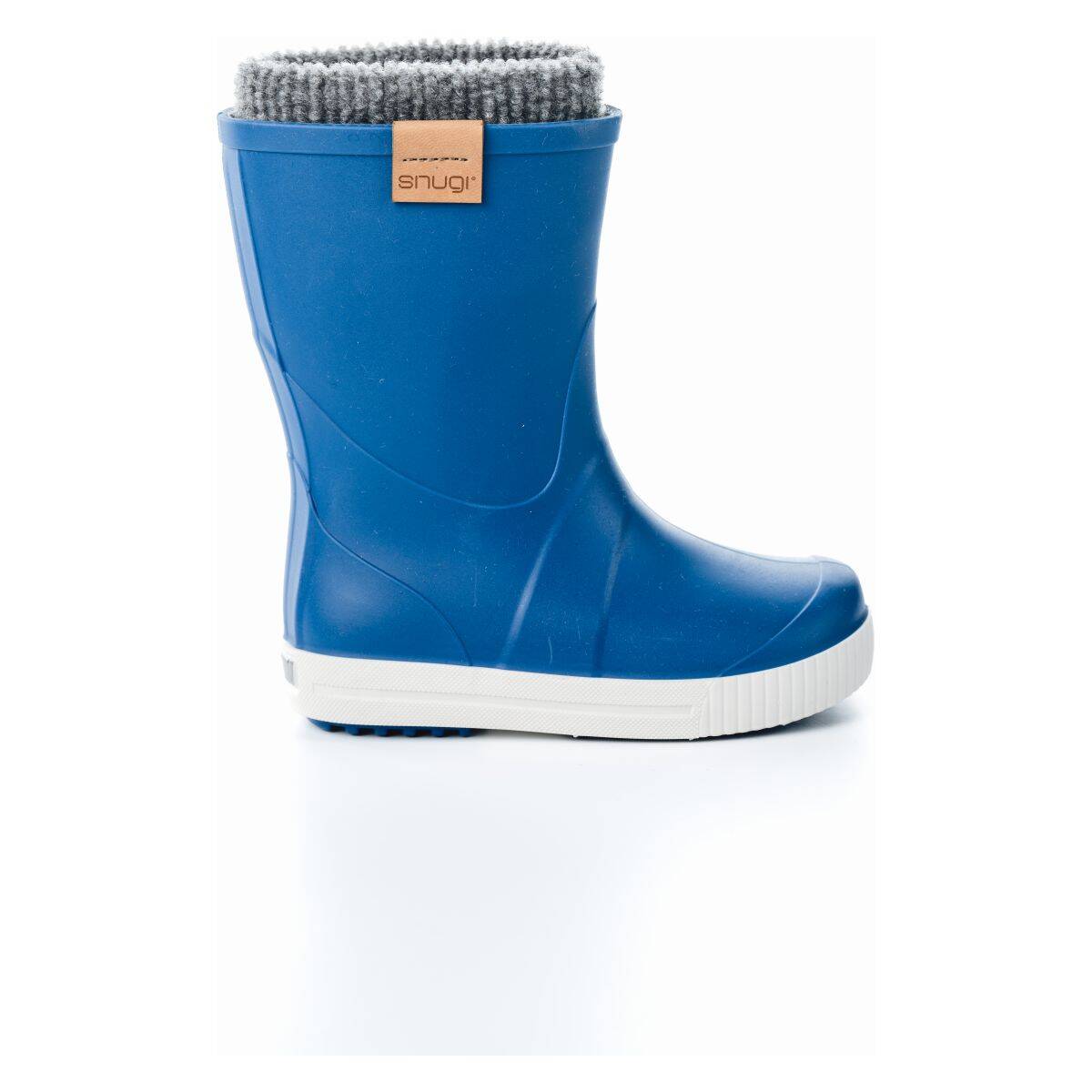 SNUGI čizme za kišu RBWS03 WoolySplash podstavljene M blue 32