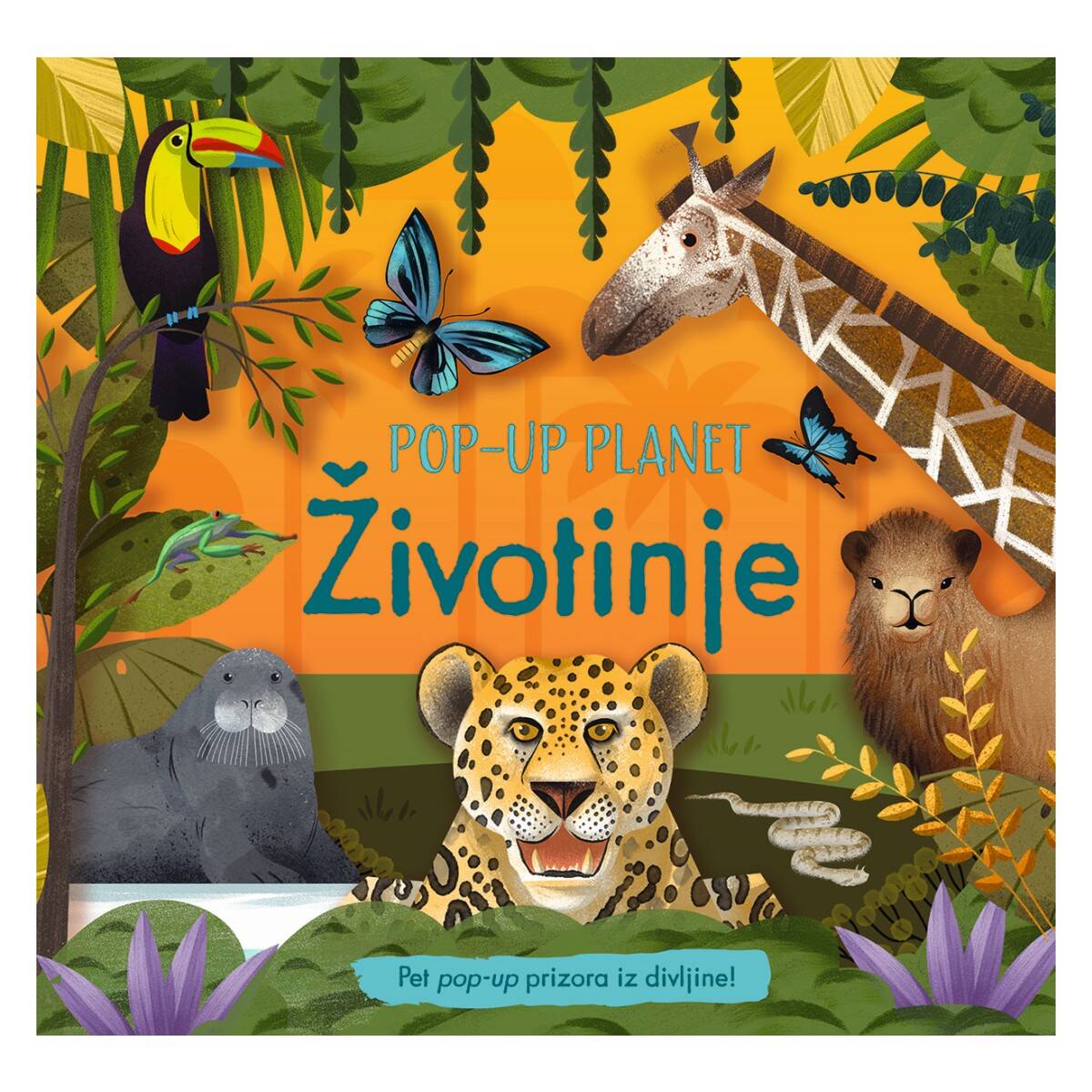 LUSIO Pop-up planet: Životinje MPI002