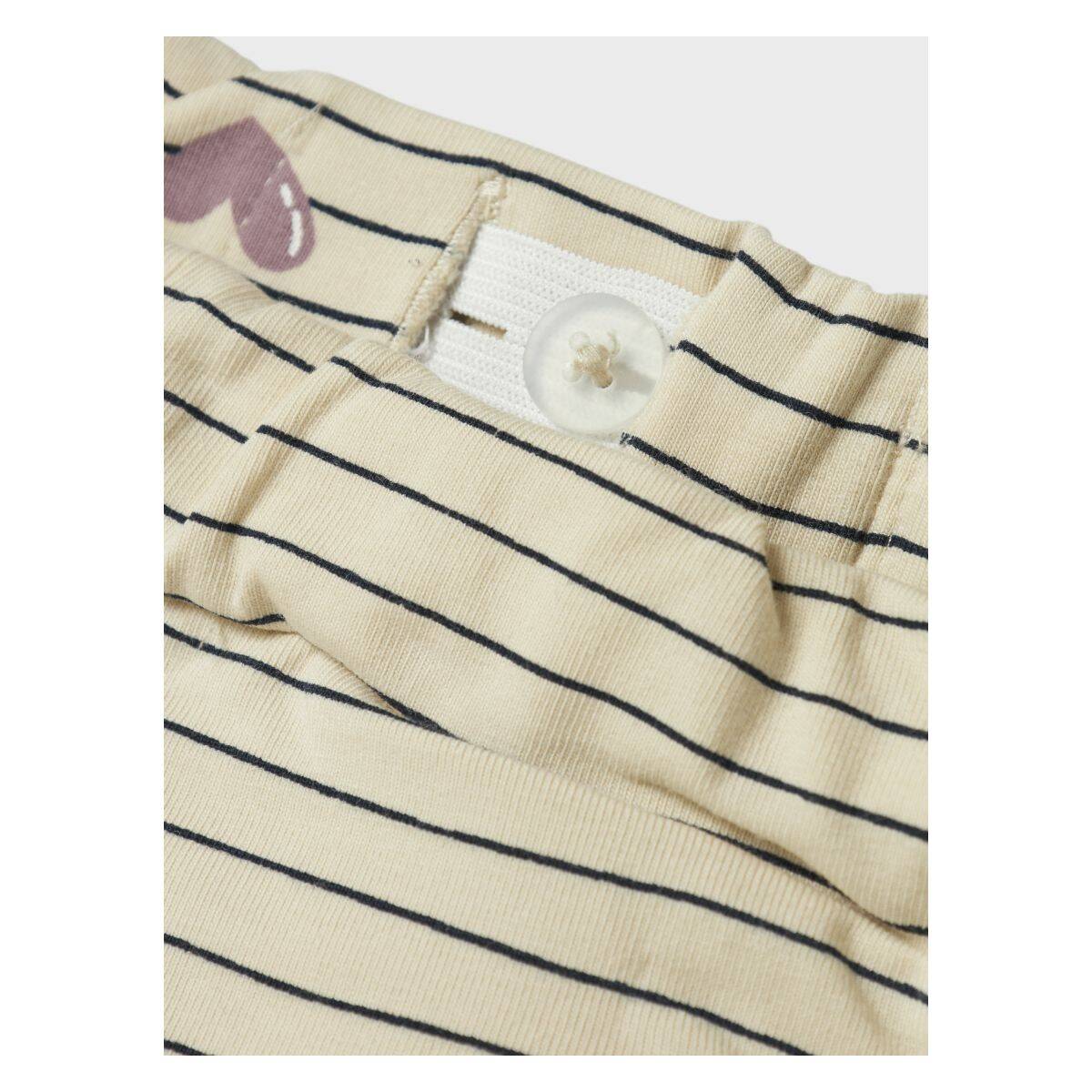 Name It hlače trenirka DH 13226055 NBFVANDORA D Bež 56
