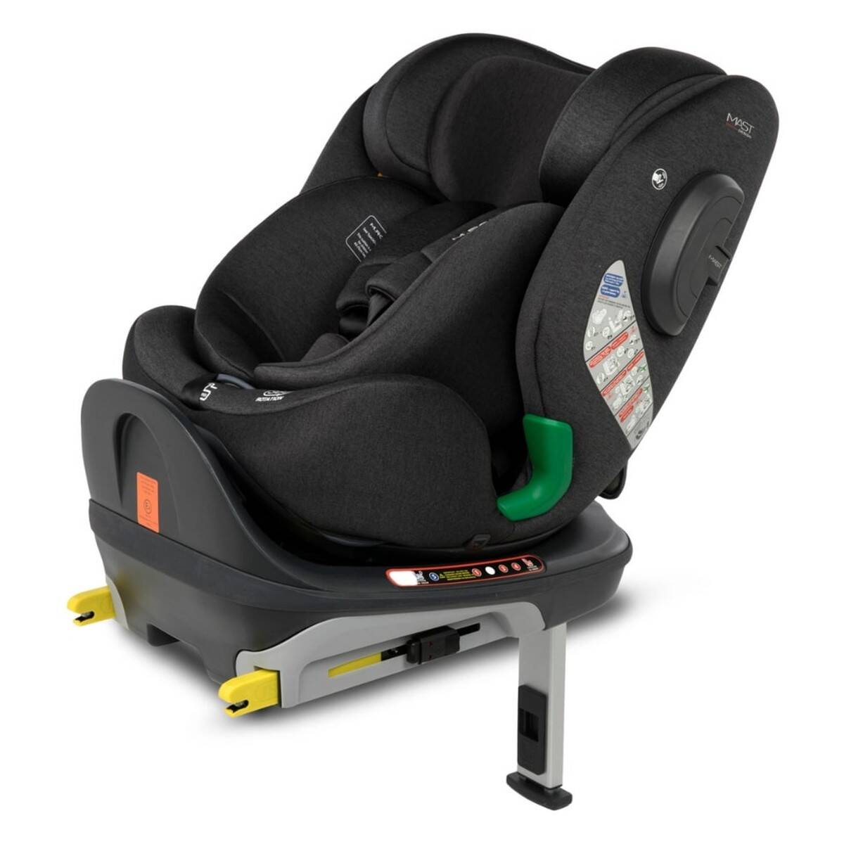Mast Avtosedež i-size 40-150 cm M.Rox dark grey