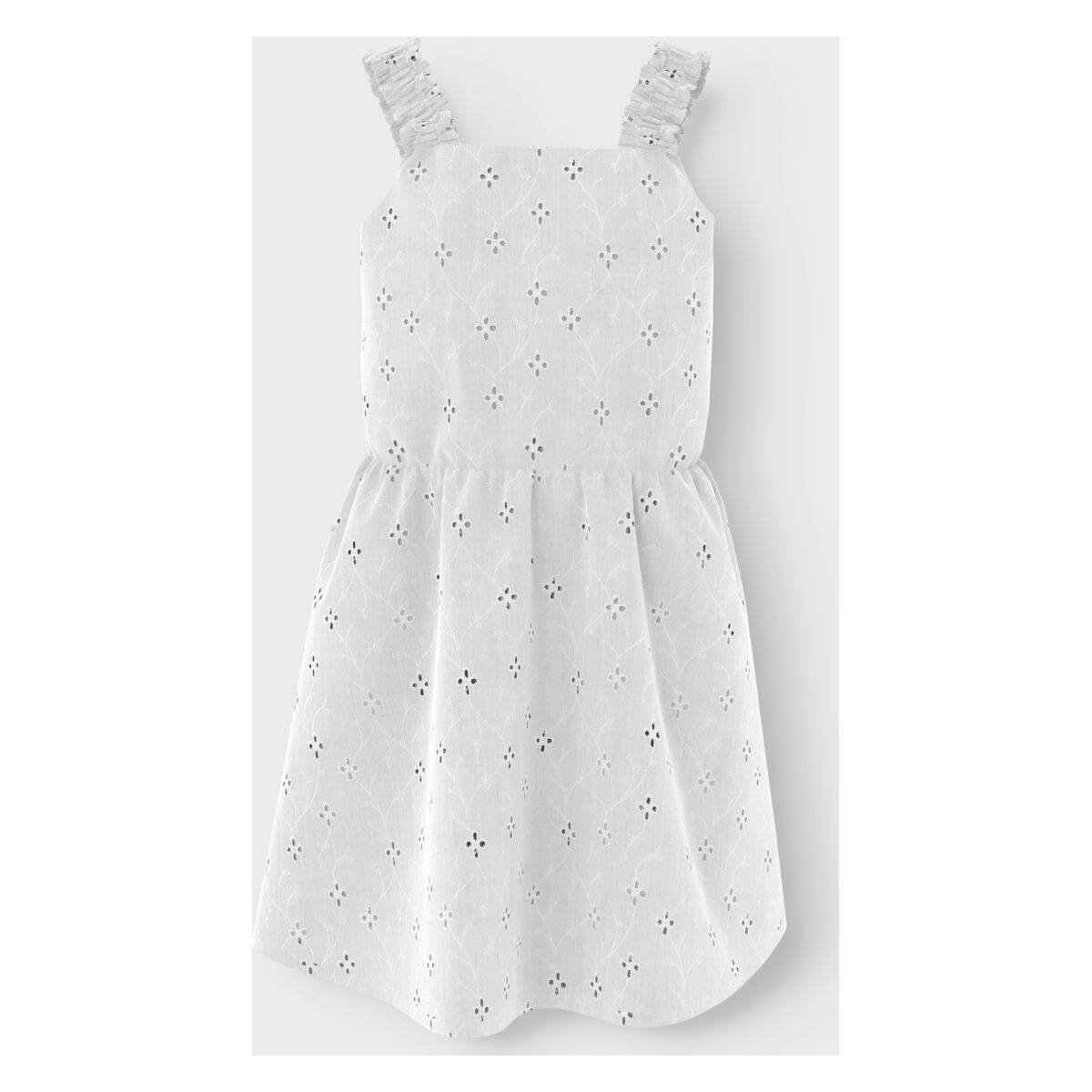 Name It obleka BR 13240629 NKFVIOLETA D Bela 152