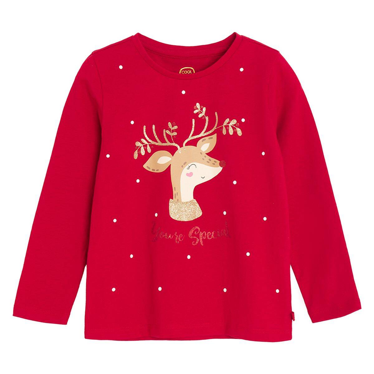 Cool Club majica DR CCG2912690 D Rdeča 122