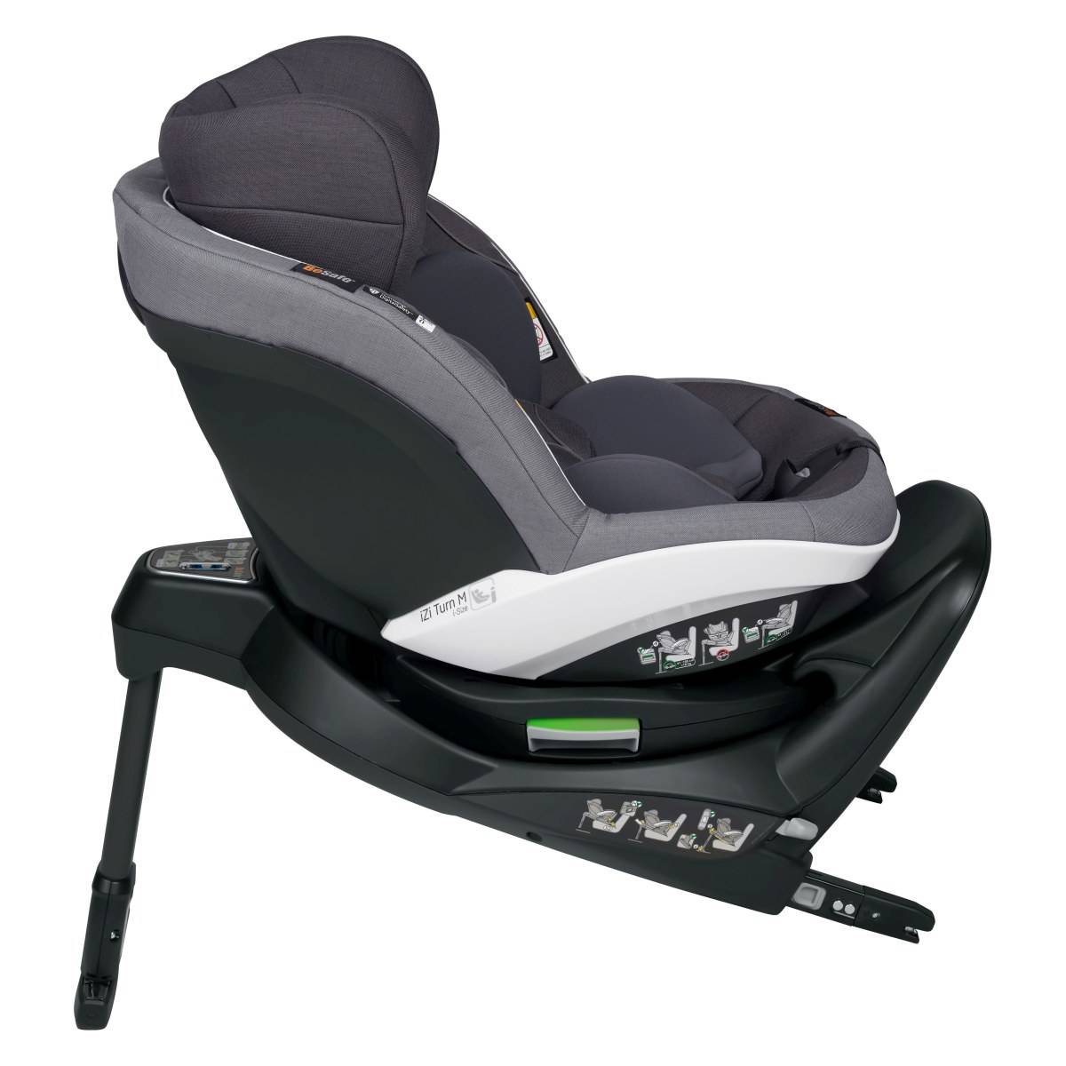 BESAFE Autosjedalica i-size 61-105 cm iZi Turn M i-Size iZi Turn M metallic mesh