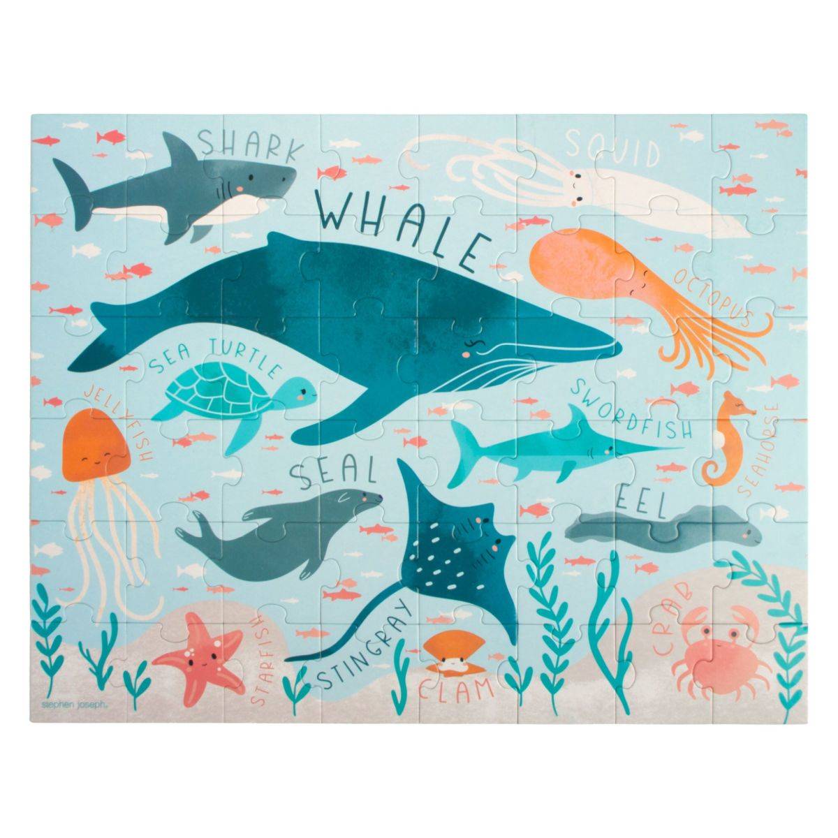 Stephen Joseph izobraževalne puzzle  MORSKO ŽIVLJENJE 48 kos