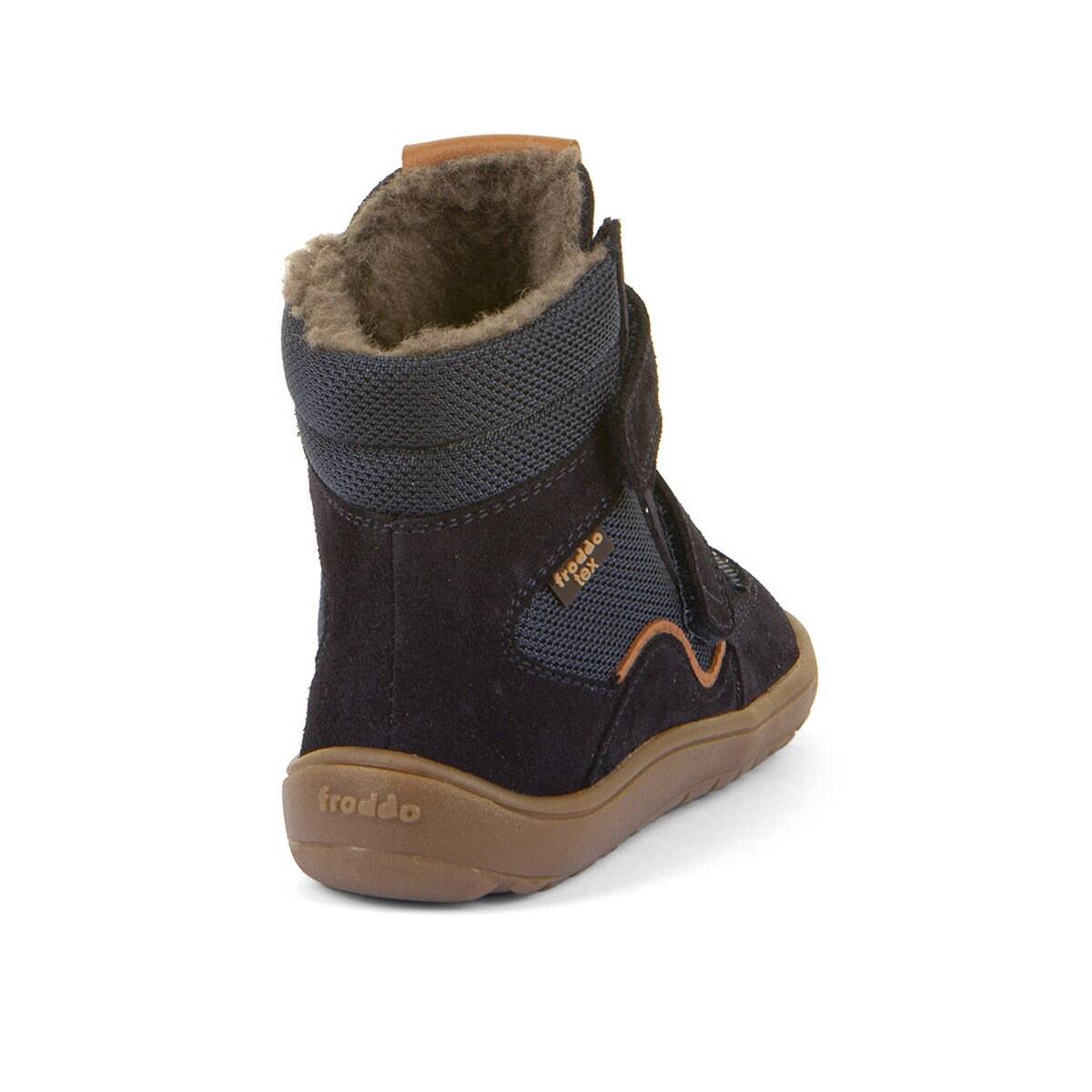 Froddo škornji G3160247 BAREFOOT TEX WINTER podloženi F dark blue 28