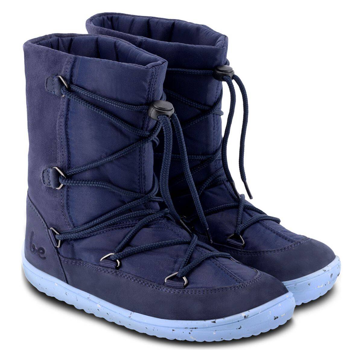 Be Lenka škornji Snowfox Kids 2.0 barefoot F dark & light blue 27