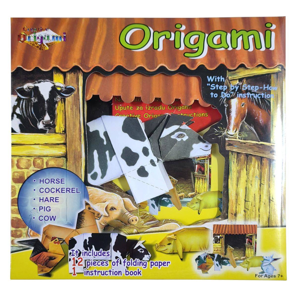 Origami domače živali