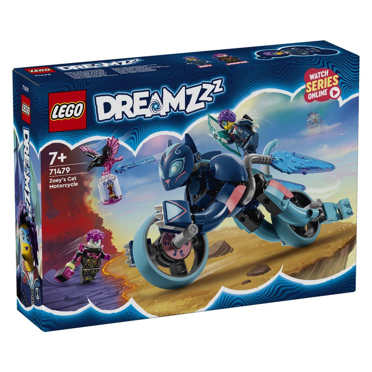 LEGO® DREAMZZZ 71479 Zoeyn motocikl-mačak