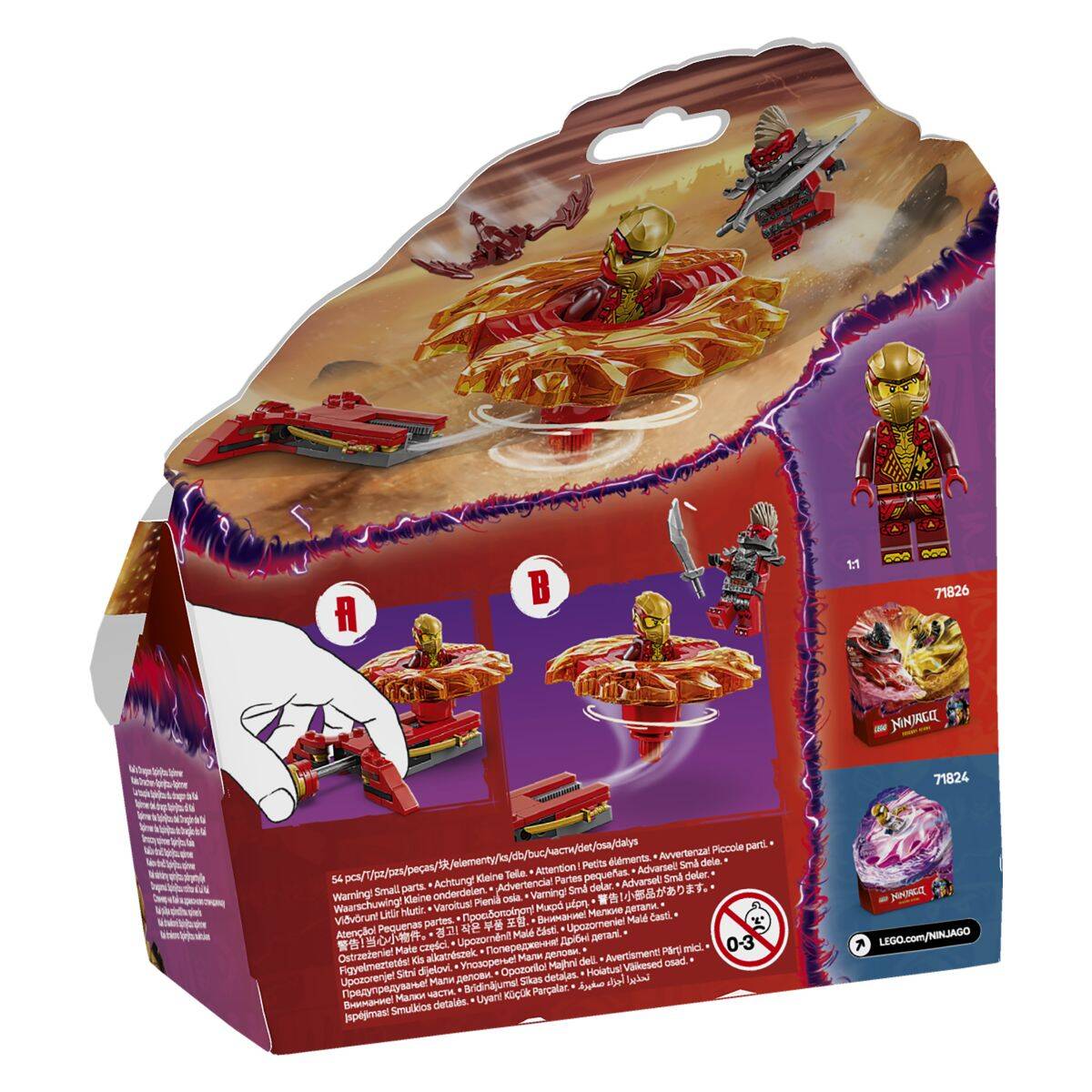 Lego® Ninjago® 71823 Vrtavka Spinjitzu Kaijev zmaj
