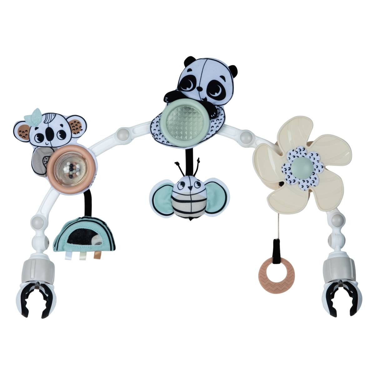 TINY LOVE Luk za kolica s igračkama Suny, Black&White Decor