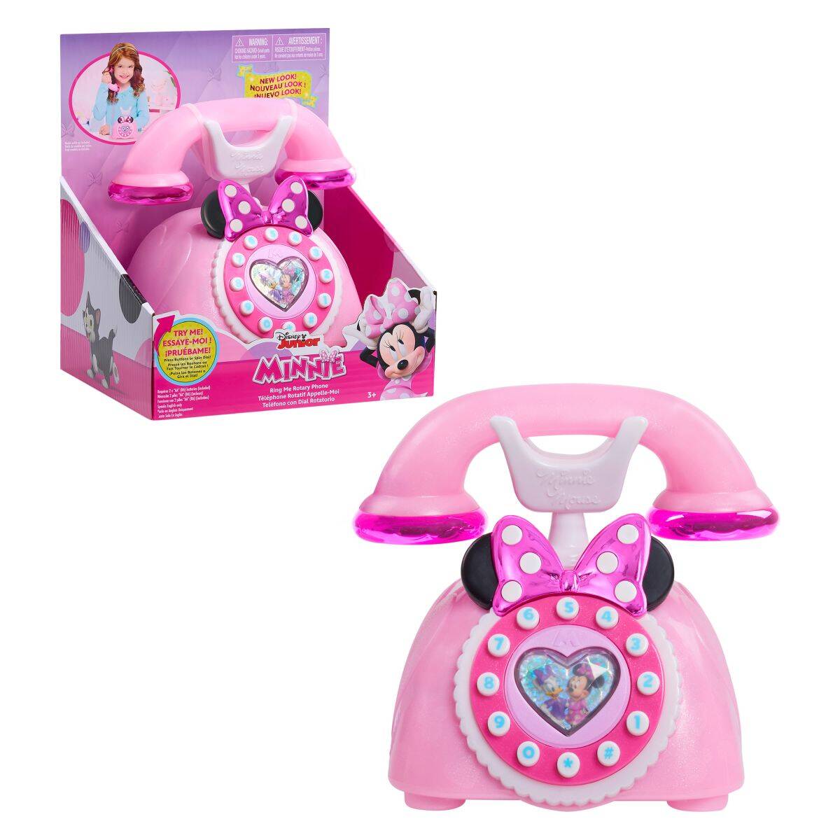 Just play telefon Minnie Mouse Ring Me Rotary Phone