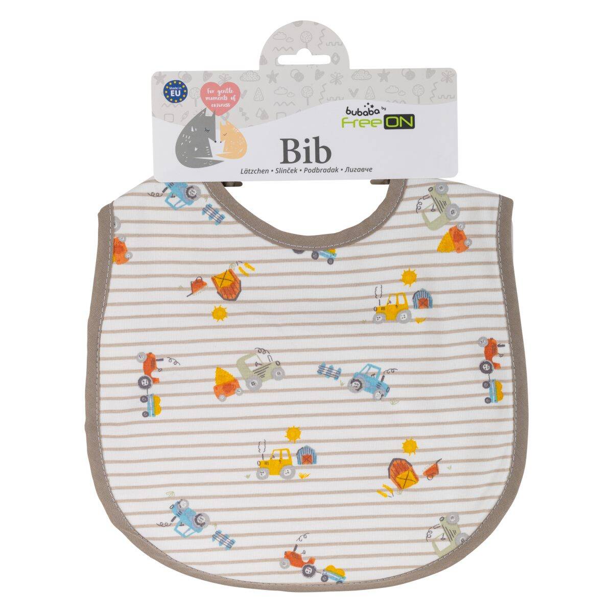 Bubaba by FreeON slinček na ježka traktorji multicolor