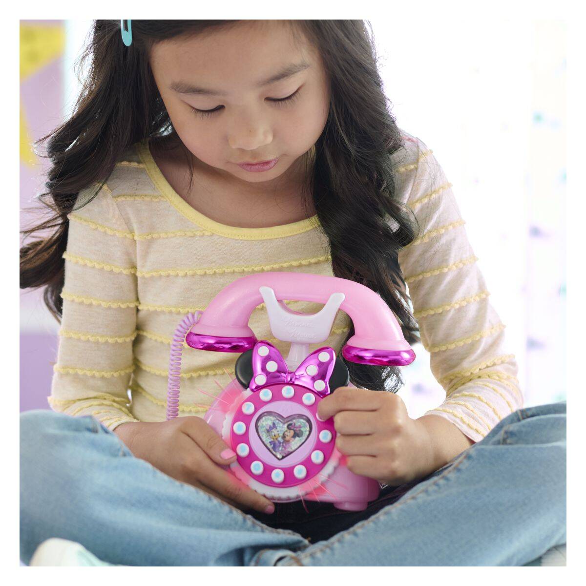 Just play telefon Minnie Mouse Ring Me Rotary Phone