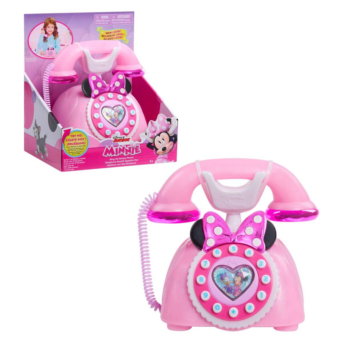 Just play telefon Minnie Mouse Ring Me Rotary Phone