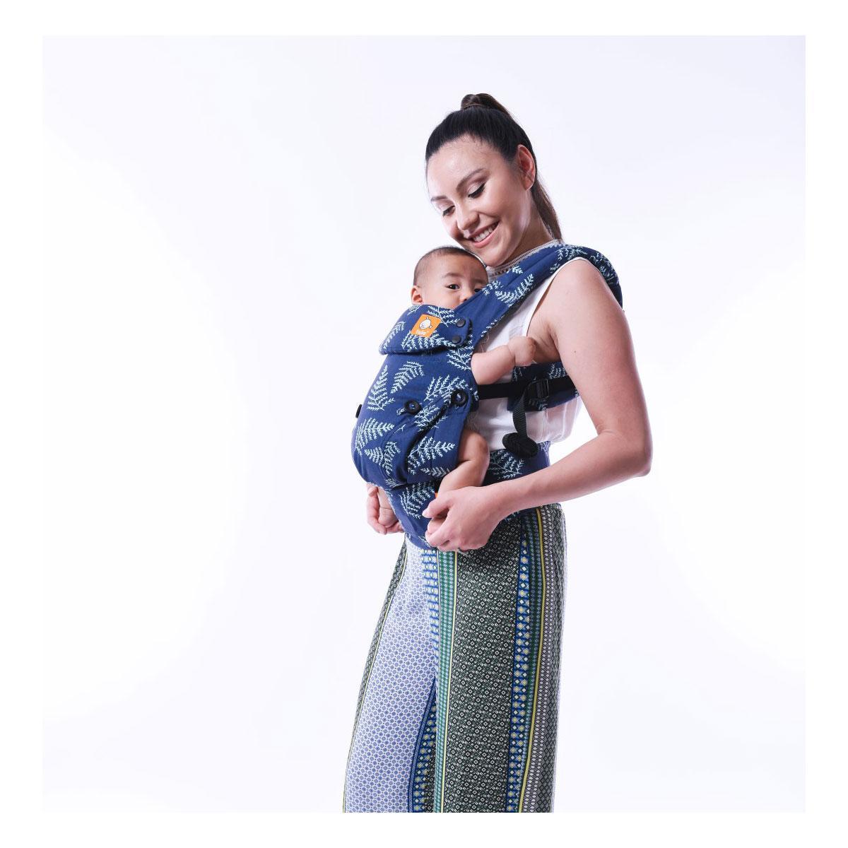 BABY TULA Nosiljka platnena Explore everblue modra