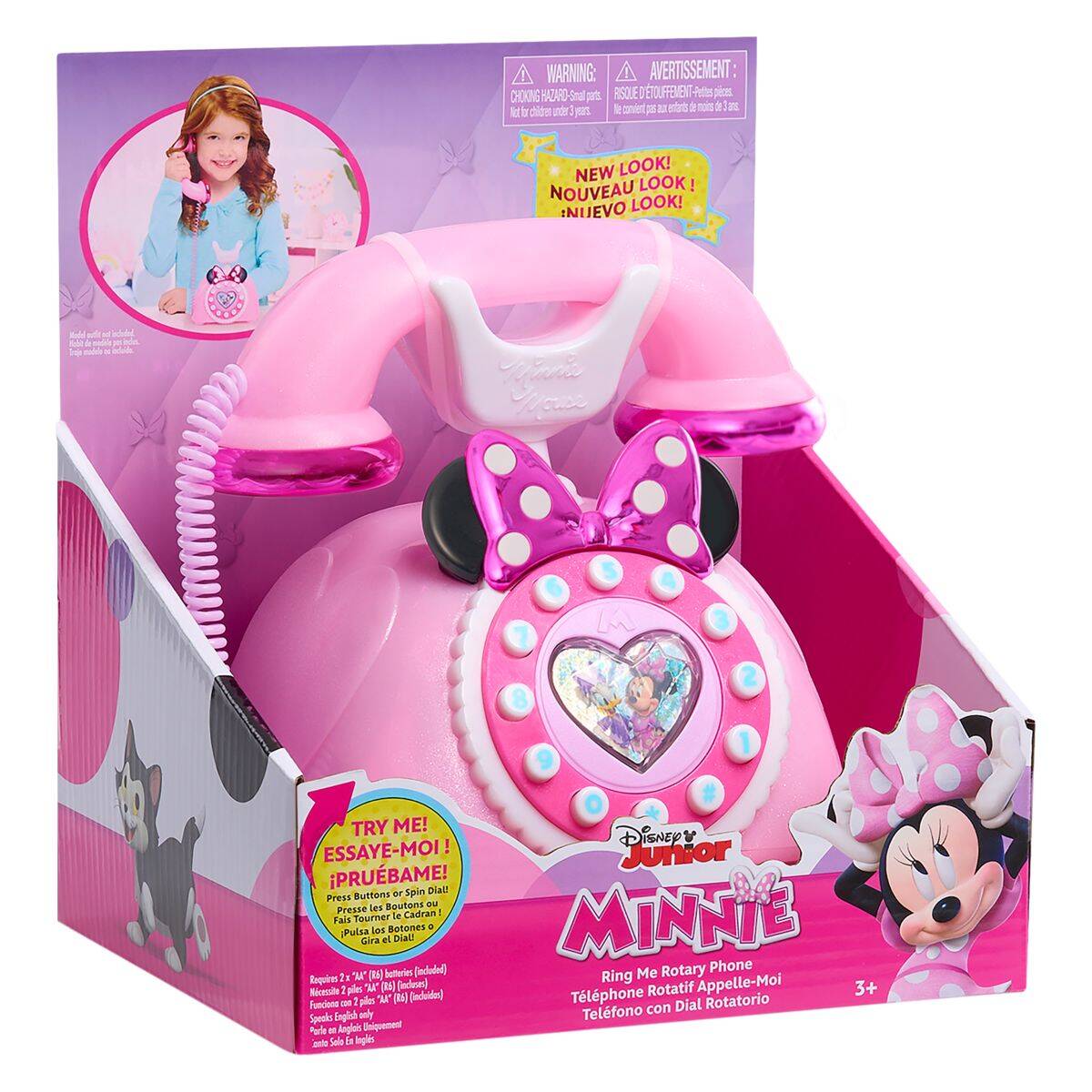 Just play telefon Minnie Mouse Ring Me Rotary Phone