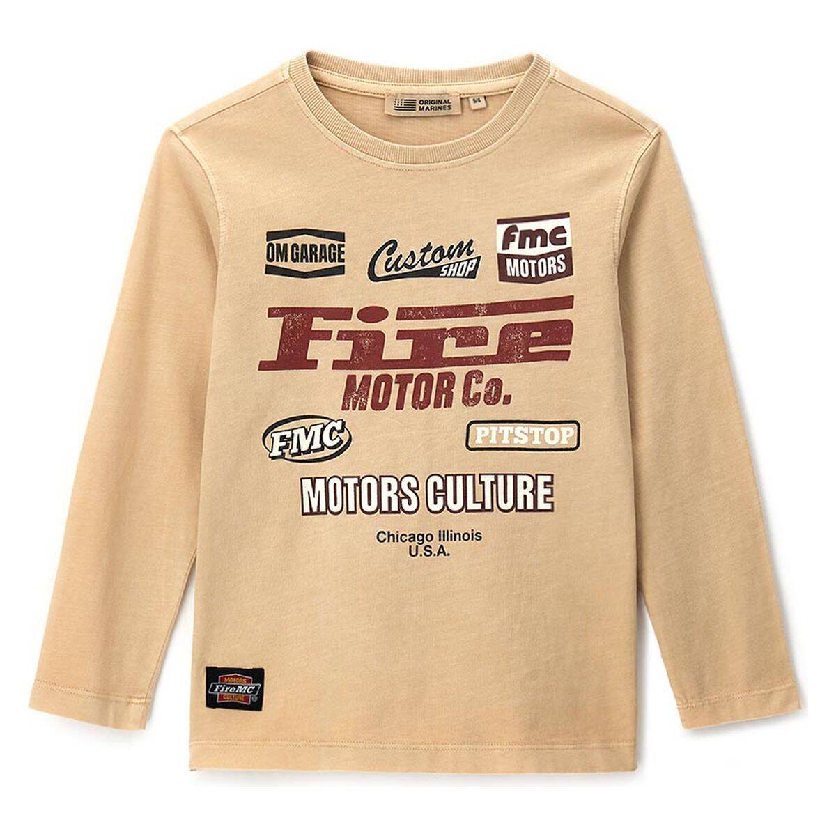 ORIGINAL MARINES majica DR DFA2615B M Smeđa 122