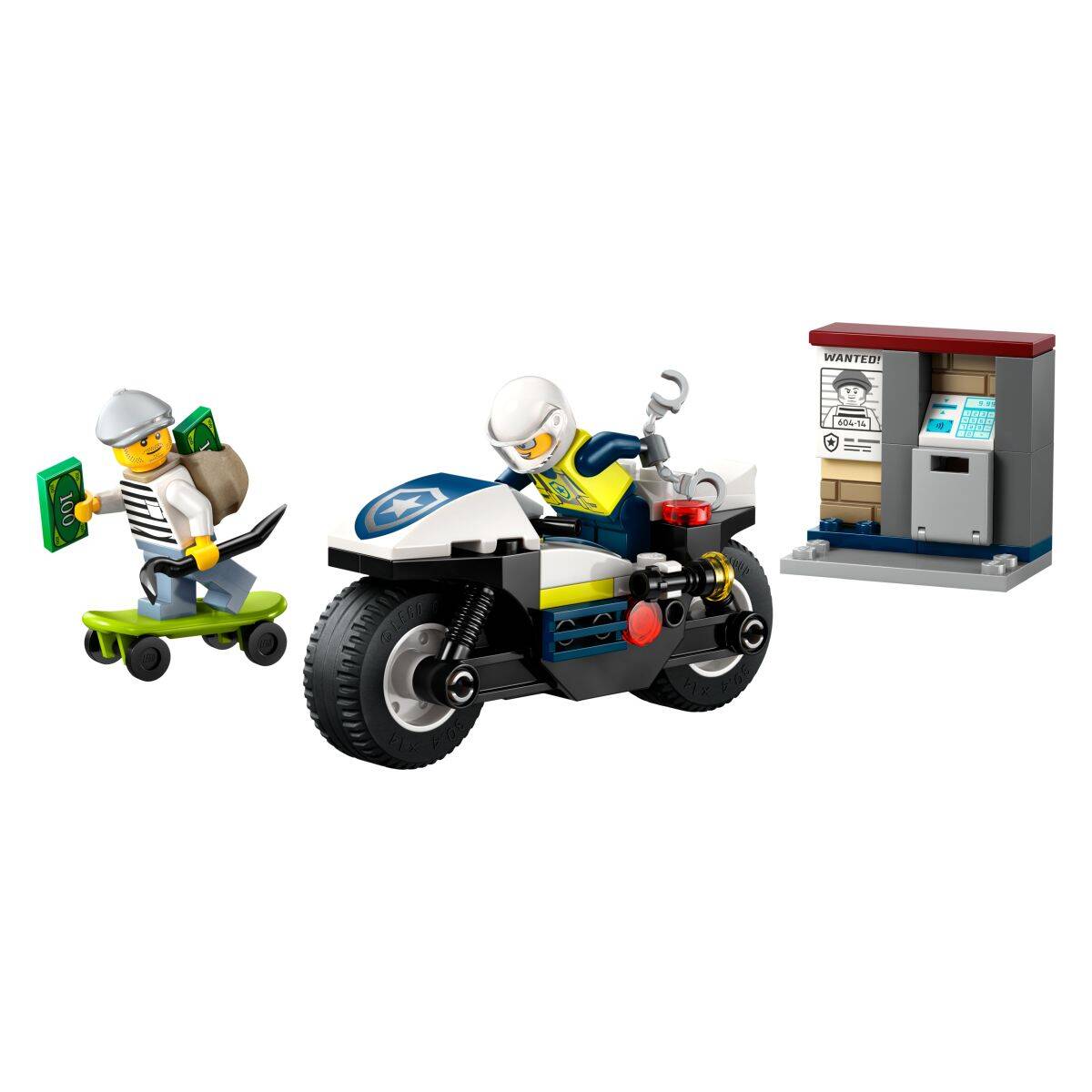LEGO® CITY 60455 Potjera na policijskom motociklu