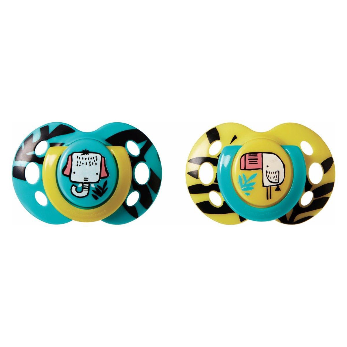TOMMEE TIPPEE duda varalica - silikon Fun style 6-18 m dupla