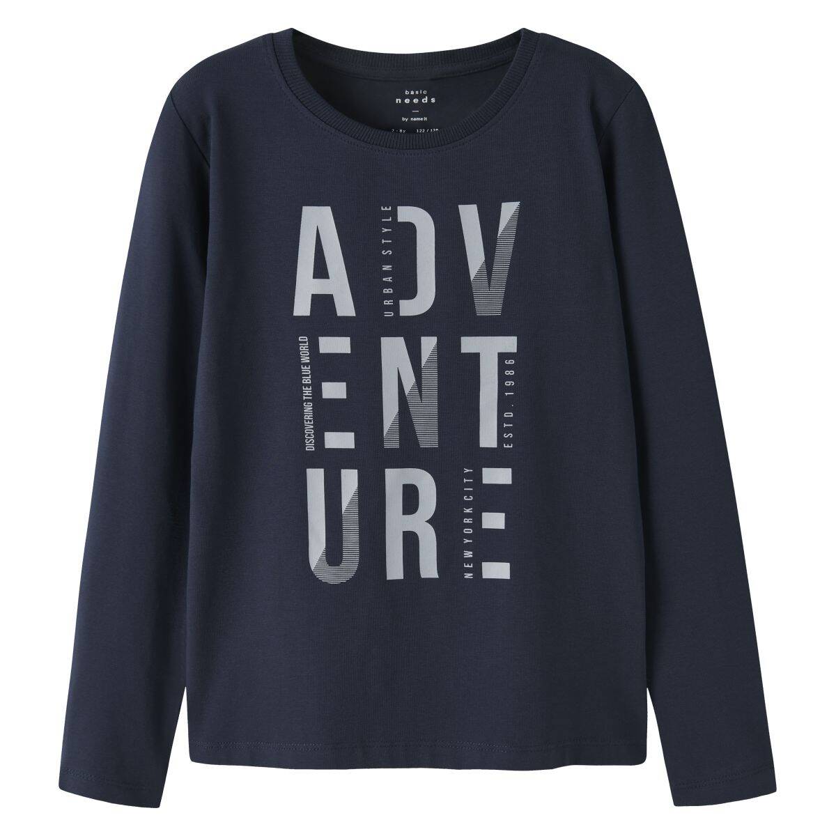 Name It majica DR 13224969 NKMVUX F Modra 122/128