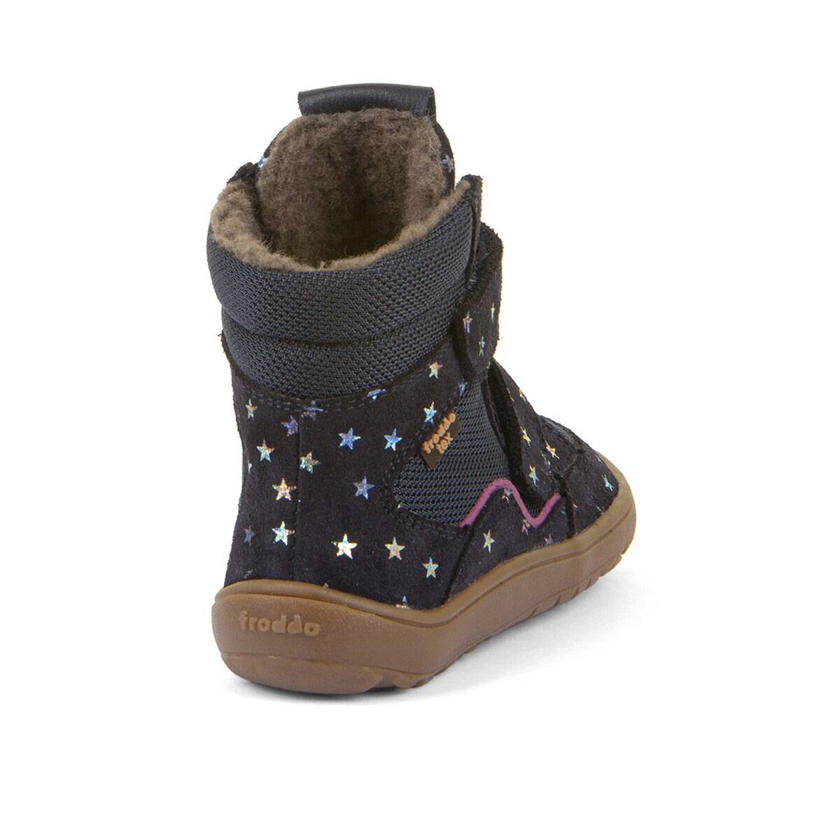 Froddo škornji G3160247 BAREFOOT TEX WINTER podloženi D stars 25